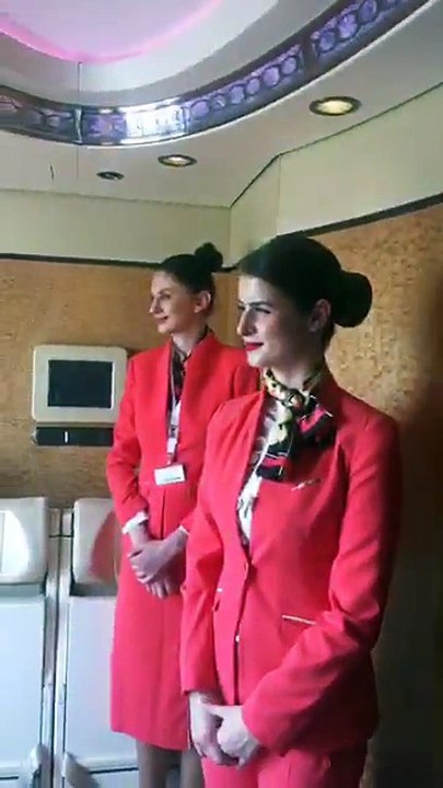 Prince of Abu Dhabi - Sheikh Mohammed Bin Zayed Al Nathan is in India as Chief guest for Republic Day Parade. His aircraft is parked at Palam Technical Area. I'm forwarding the video of his aircraft, a must watch.