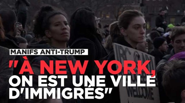 1000 personnes manifestent à New York pour soutenir les immigrés contre Trump