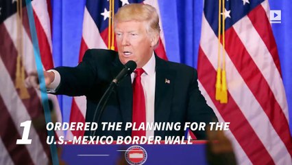 The executive actions Trump has already signed in his few days in office