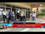 NTVL: UP College of Business Administration, binulabog ng bomb threat