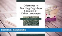 PDF  Dilemmas in Teaching English to Speakers of Other Languages: 40 Cases (Michigan Teacher