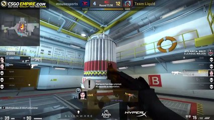 CS:GO - BEST PLAYS OF ELEAGUE ATLANTA 2017 DAY 4 (OLOF SNEAKY 1V2, K0NFIG RISKY KNIFE KILL _ MORE)