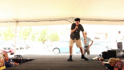 Kavan Hashemian sings 'Bossa Nova Baby' Elvis Week 2016