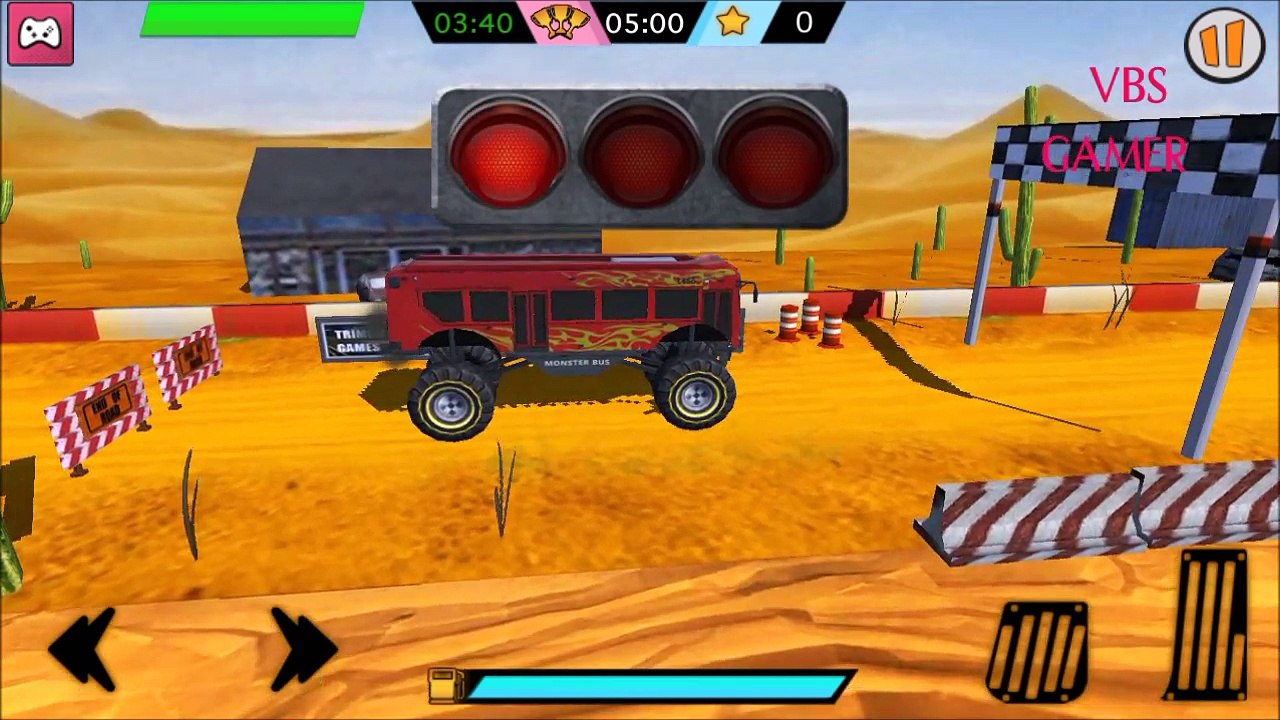 Crazy Monster Bus Stunt Android Gameplay 7