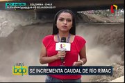 Río Rímac: caudal registra aumento en más del 40%
