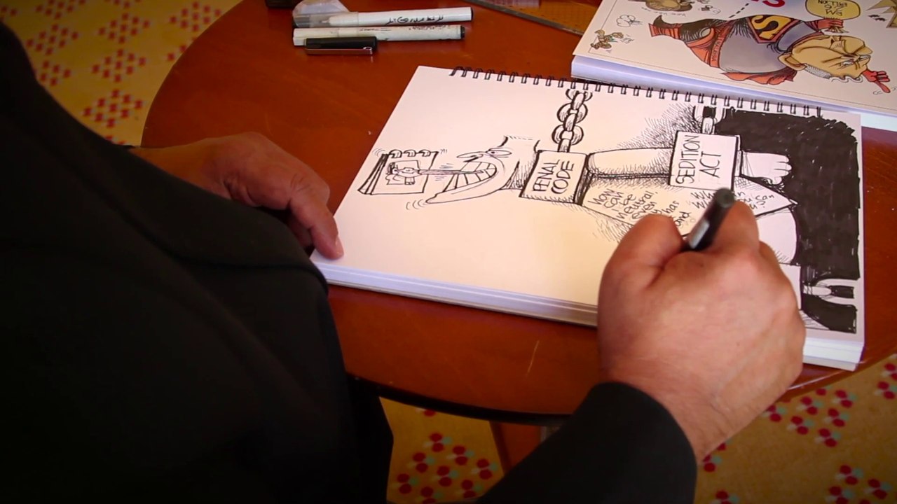 Zunar, cartoonist and bugbear of the Malaysian government