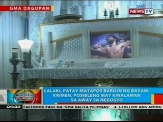 BP: Lalaki, patay matapos barilin ng bayaw