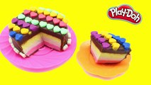 Learn Colors with Play Doh Ice Cream rainbow cake Peppa Pig mickey mouse Fun Creative for Kids