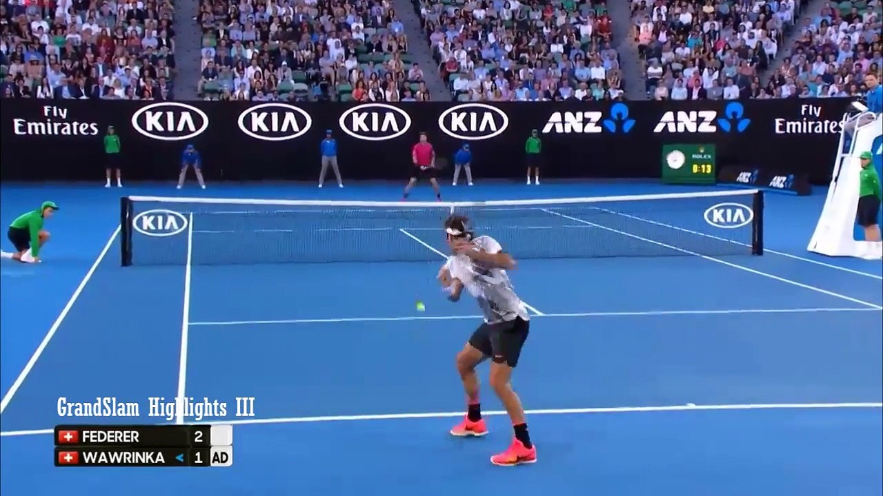 Semifinal Highlights - Roger Federer defeats Stan Wawrinka - Australian Open 2017