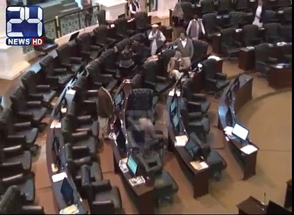 Fight in KPK Assembly