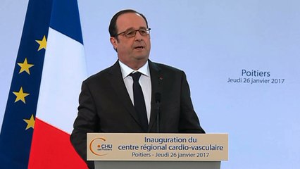 Discours à l'occasion de l'inauguration du centre cardio-vasculaire de Poitiers