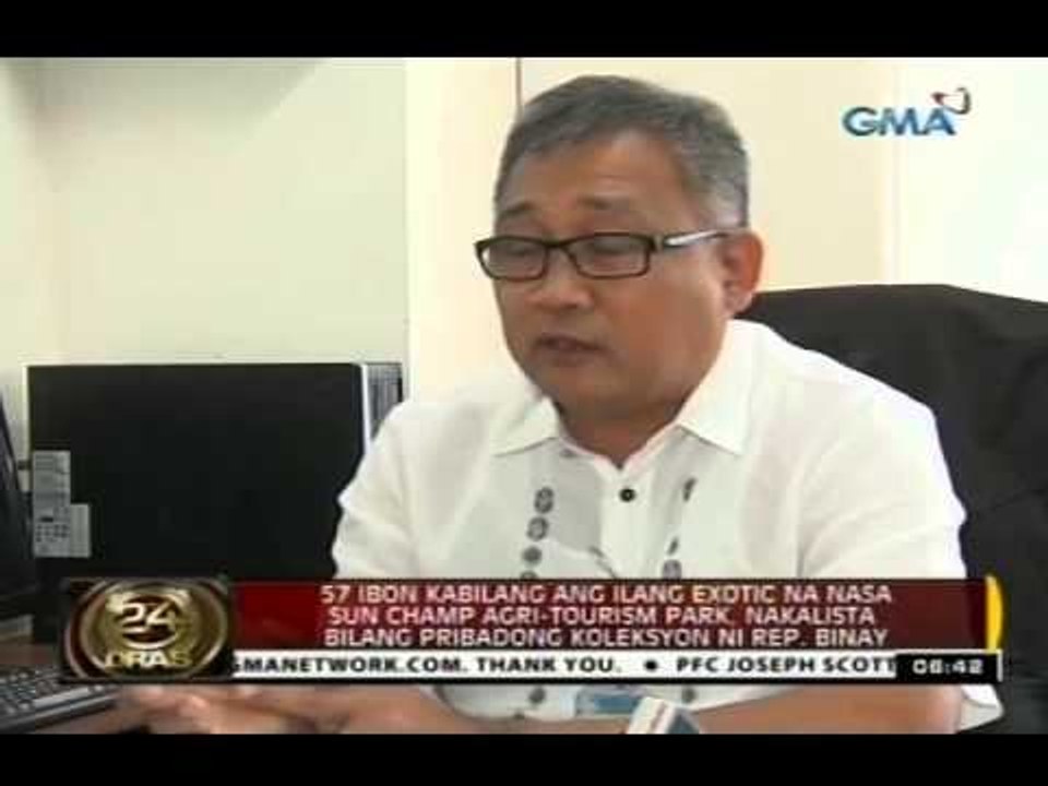 57 na ibon na nasa Sunchamp Agri-Tourism Park, nakalista bilang koleksyon ni Rep. Binay
