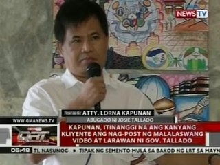 QRT: Panayam kay Atty. Lorna Kapunan, abugado ni Josie Talla