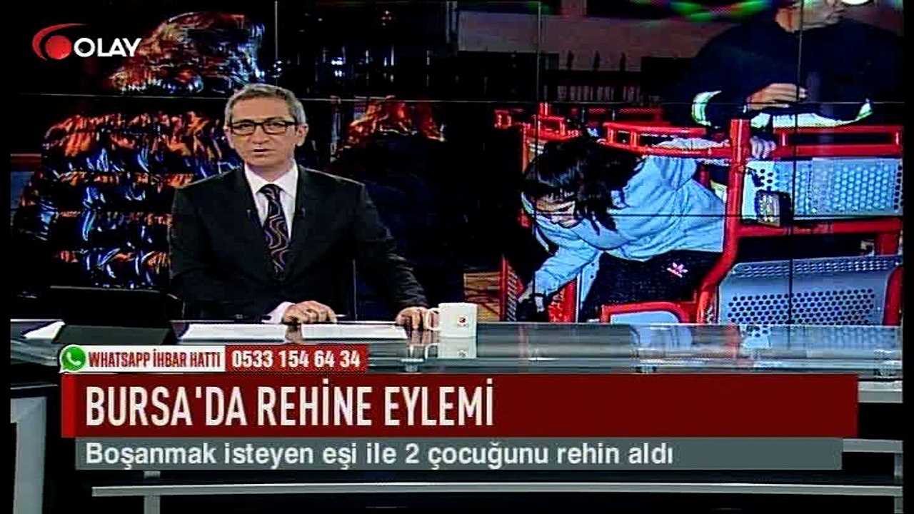 Bursa'da rehine krizi (Haber 25 01 2017)