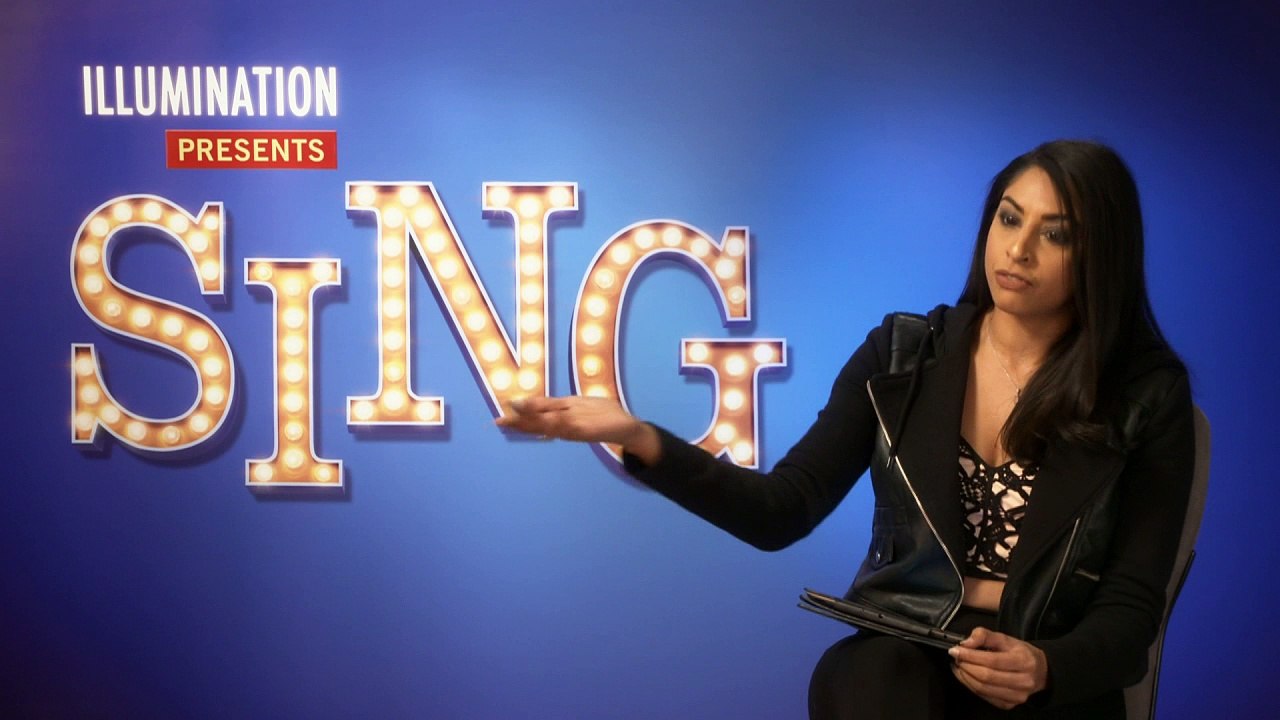 Taron Egerton talks Sing and does Gunter impression