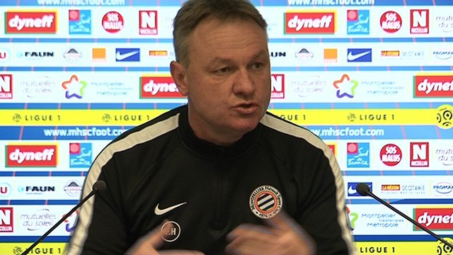 Frédéric Hantz avant OM vs MHSC (22ème journée L1)