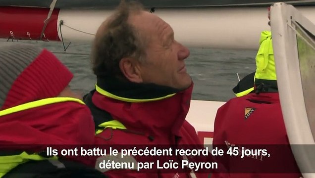 Trophée Jules Verne: Joyon boucle son tour du monde en 40 jours