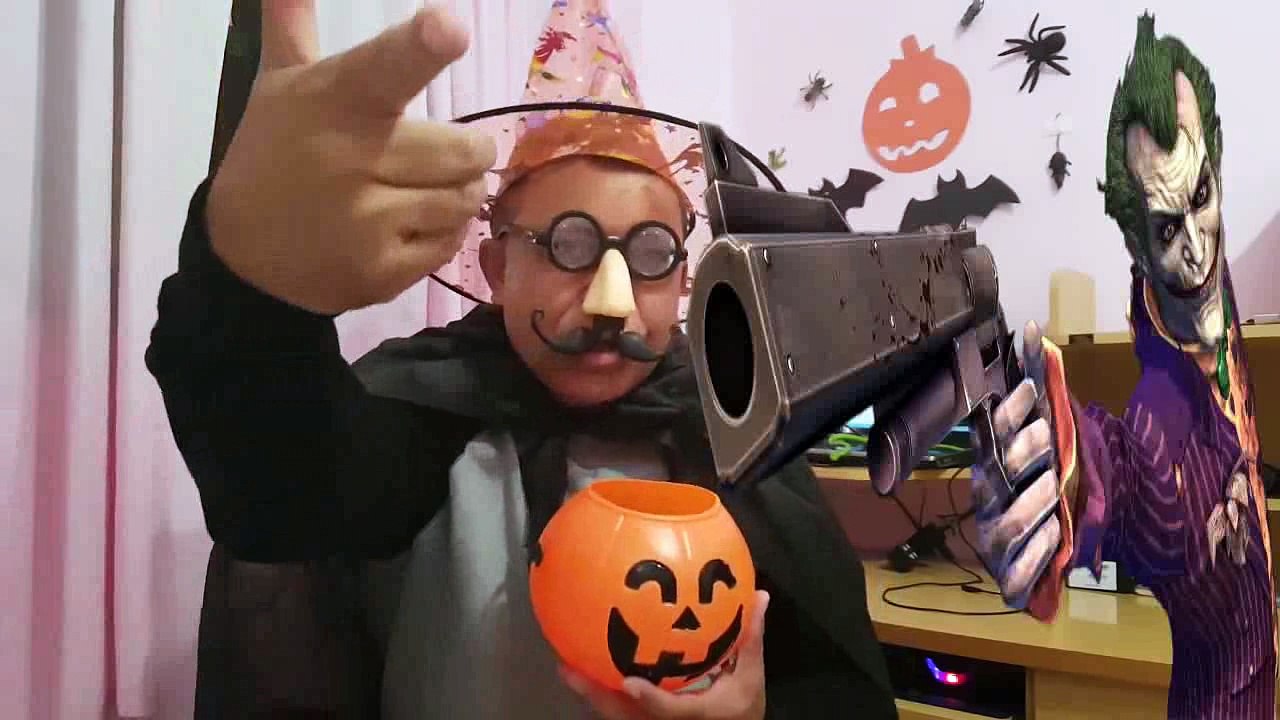 FUI FALAR DO HALLOWEEN OLHA NO QUE DEU
