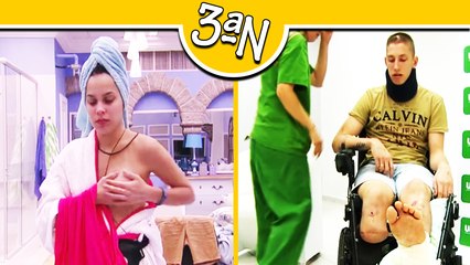 Mayla faz NUDES no primeiro dia do BBB 17, Jackson Follmann "Goleiro do Chapecoense" tem alta no hospital