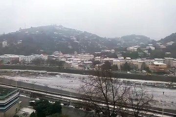 Alès sous la neige 26-01-2017