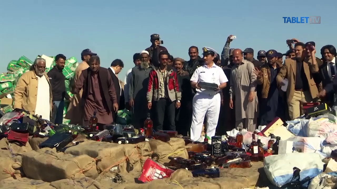V Pakistane pálili pašovaný materiál