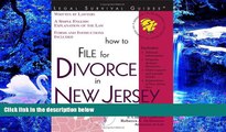 EBOOK ONLINE How to File for Divorce in New Jersey (Legal Survival Guides) F. Clifford Gibbons