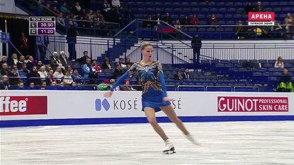 Мария Сотскова (Россия). Чемпионат Европы 2017, КП 4 72.17