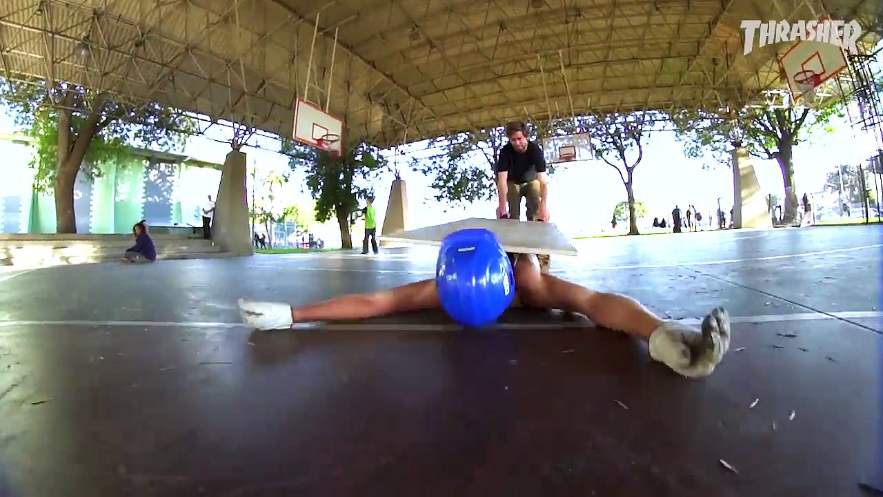 La rampe humaine, nouvelle figure de skate