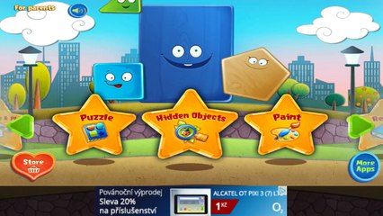 Friendly Shapes - TabTale Android gameplay Movie apps free kids best top TV film