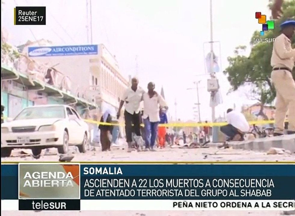 Somalia: sube a 22 la cifra de muertos tras atentado con coche bomba