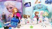 FROZEN Surprise Eggs Disney Frozen Princess Anna & Queen Elsa Huevos Sorpresa FROZEN Toys Videos