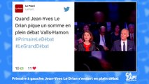 Débat de la primaire du PS : Jean-Yves Le Drian surpris en train de dormir !