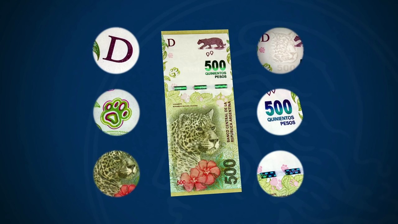 Peso Argentina 500
