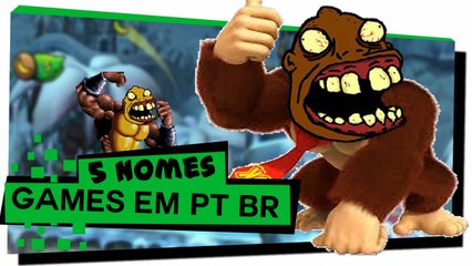 5 NOMES DE GAMES EM PT BR Games Land