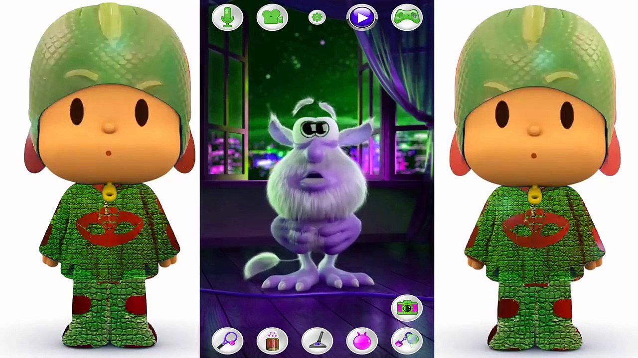 Learn Colors with Talking Booba Pocoyo Transform PJ Masks! Baby Play Videos 2016