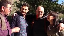 Aktorët serialit më të ndjekur turk përshëndesin Shqiptarët shqip dhe me shqiponjen dykrenare (Foto/Video)