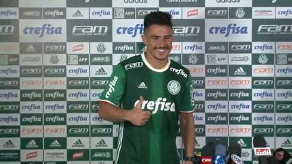 Download Video: Willian chega ao Palmeiras se dizendo mais experiente e afirma que vai brigar pelo seu espaço