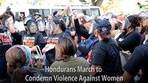 Hondurans March to Condemn Violence Against Women