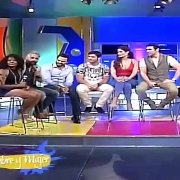 Cheddy Garcia en programa en vivo.