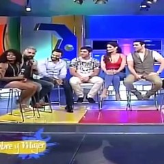 Cheddy Garcia en programa en vivo.