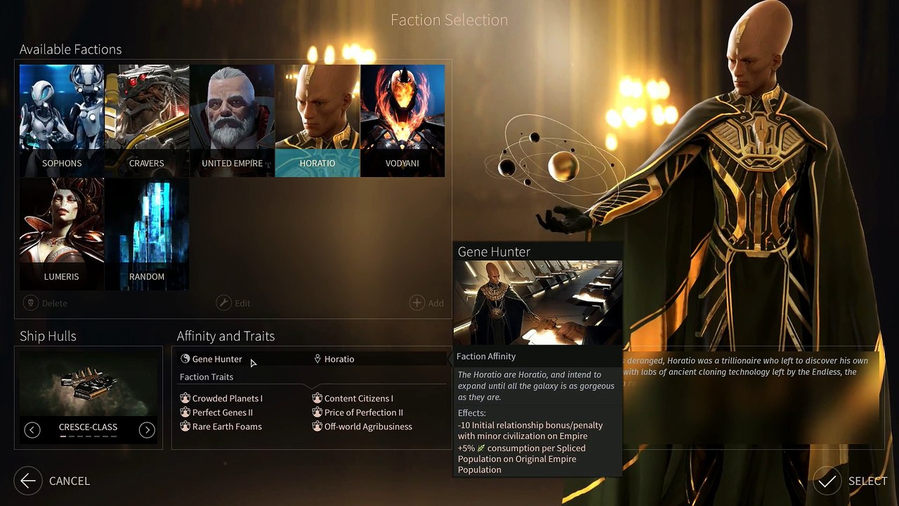 Endless Space 2 - Horatio Update