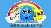 Wheels On The Bus | ICE CREAM Family | Nursery Rhymes | Songs for Children by Animated Surprise Eggs