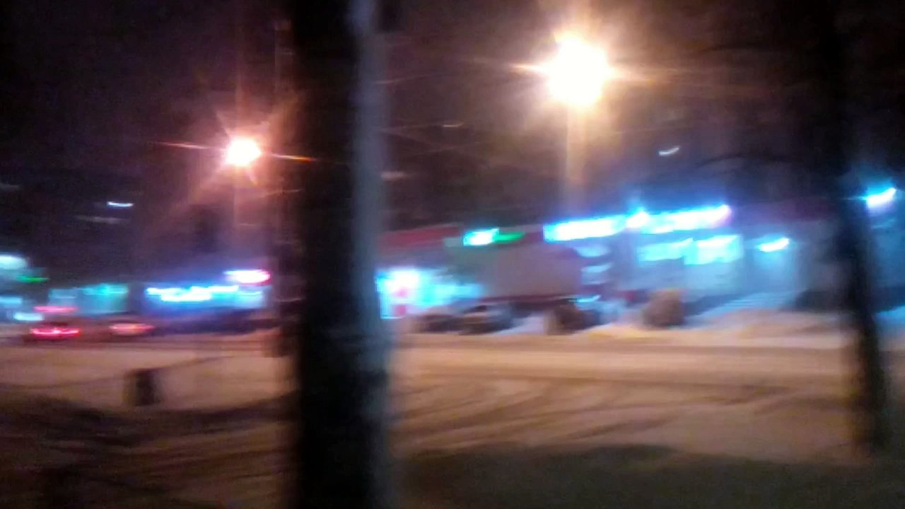 Улица Культуры зимой