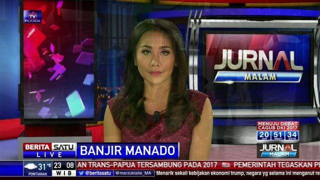 Banjir 50 Centimeter Rendam 4 Kecamatan di Manado