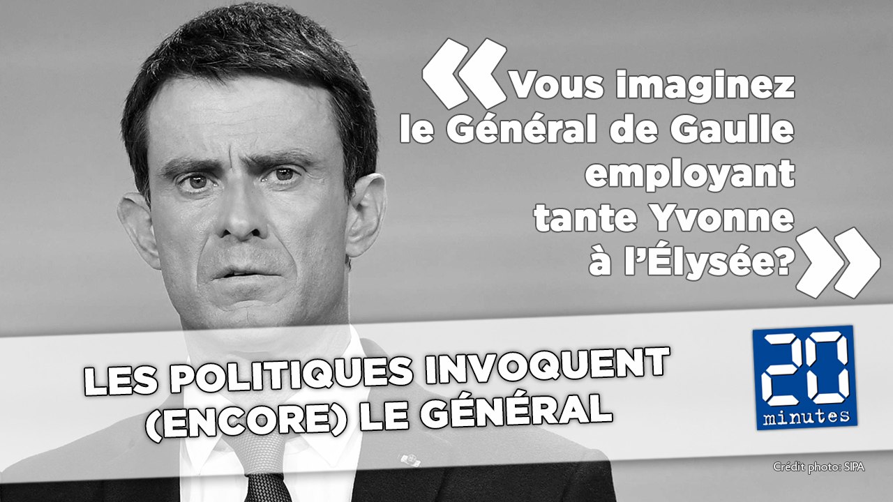 «Vous imaginez de Gaulle...?» Quand les politiques invoquent (encore) le Général