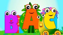 ABC Song for kids Learning video Alphabet Nursery Rhymes. Learn Rainbow ABC Bubbles Fun Song