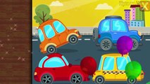 Kids Puzzles Cars and Trucks - Transporter Trucks and Сars for Сhildren Fire Truck,Police