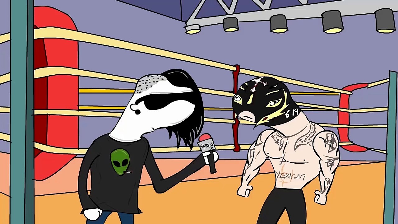 Skrollex entrevista a Rey misterio