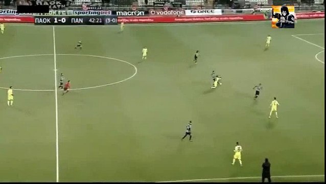 Diego Biseswar Goal HD - PAOK 2-0 Panetolikos 26.01.2017