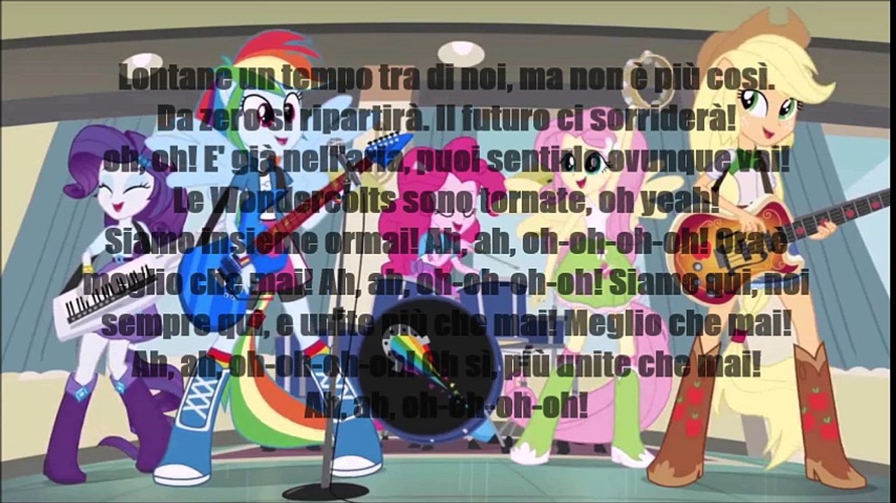 Equestria girls: rainbow rocks - Più unite che mai